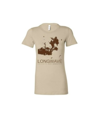 Longwave Secrets Are Sinister Ladies Tee (Tan) $11.52 Shirts