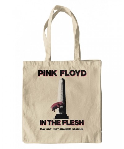 Pink Floyd Canvas Tote Bag | In The Flesh 1977 Anaheim Stadium Concert Bag $5.25 Bags