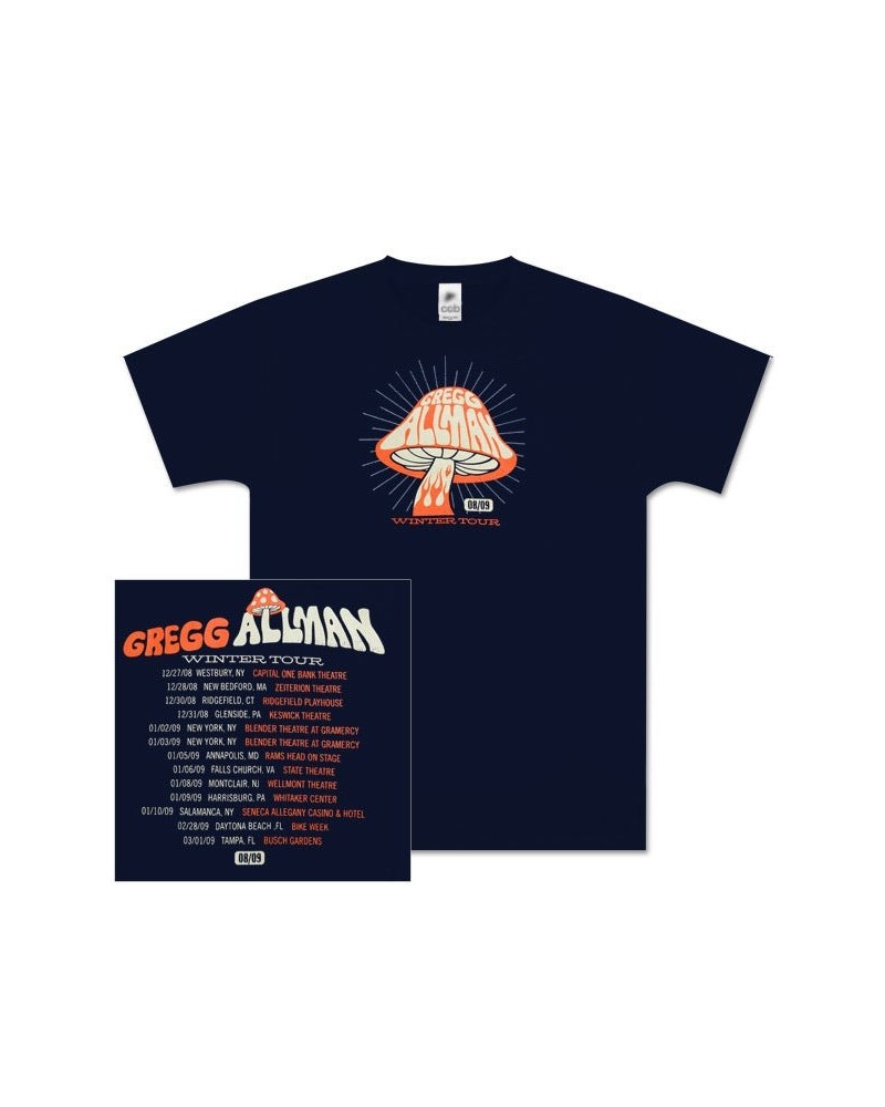 Gregg Allman 2008/09 Winter Tour Shirt $8.00 Shirts