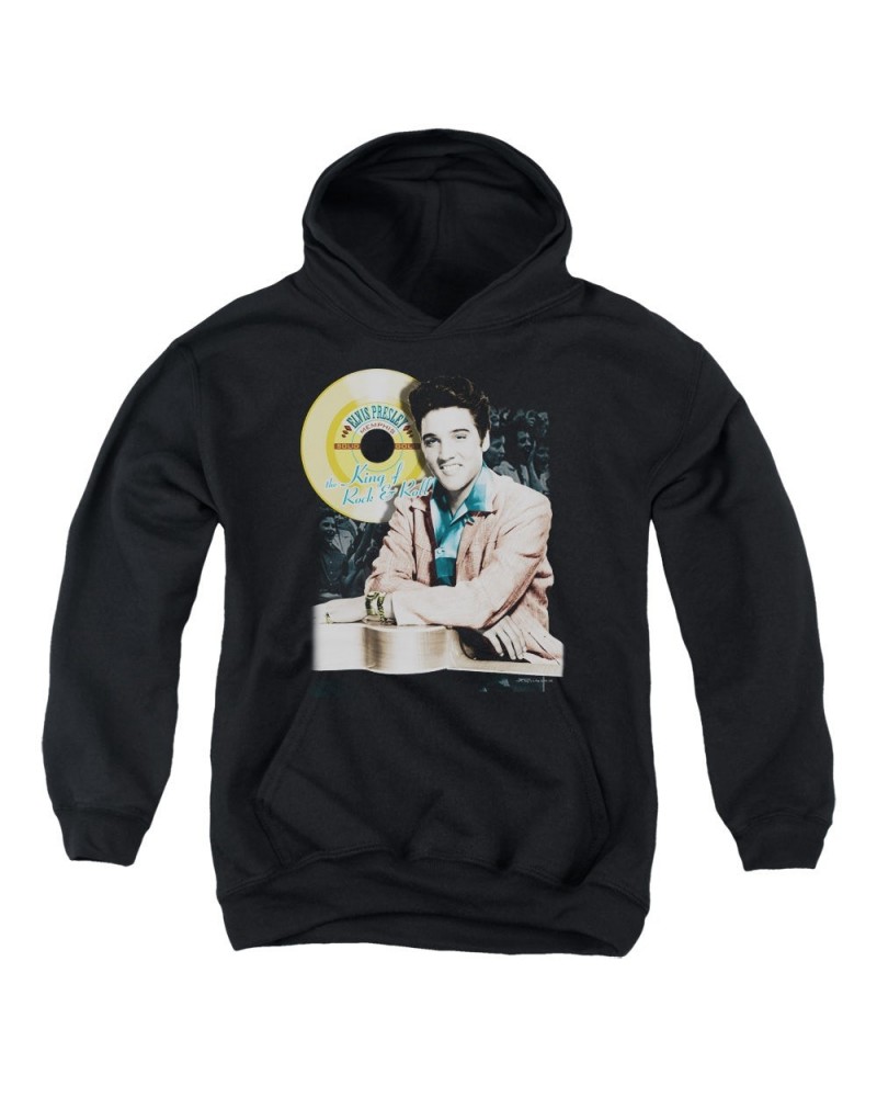 Elvis Presley Youth Hoodie | GOLD RECORD Pull-Over Sweatshirt $14.50 Sweatshirts