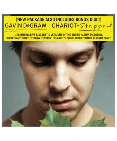 Gavin DeGraw CHARIOT STRIPPED CD $3.56 CD