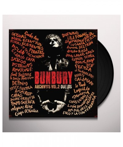 Bunbury ARCHIVOS VOL 2: DUETOS Vinyl Record $33.73 Vinyl