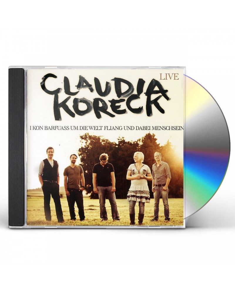 Claudia Koreck MENSCHSEIN LIVE CD $5.42 CD