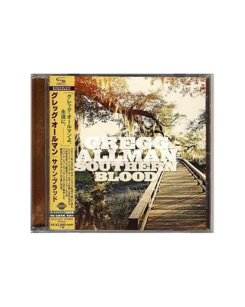 Gregg Allman SOUTHERN BLOOD (2 BONUS TRACKS) (SHM) CD $10.80 CD