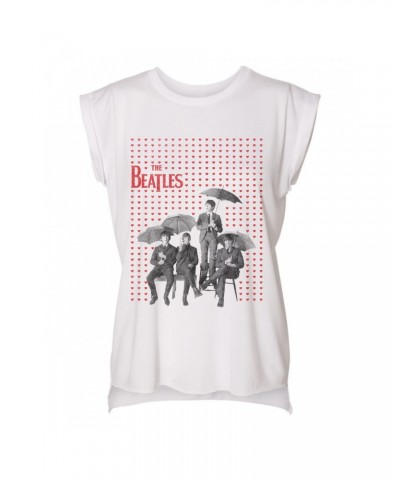 The Beatles Umbrella Heart Women’s Tank $10.80 Shirts