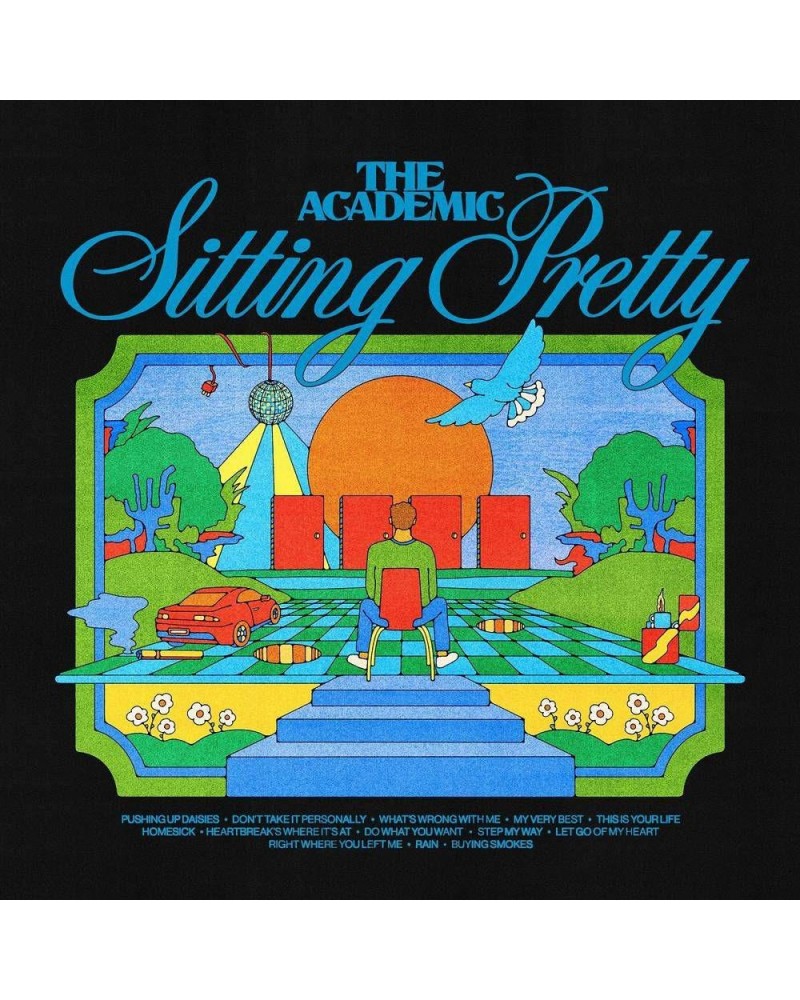 The Academic Sitting Pretty Vinyl Record $25.76 Vinyl