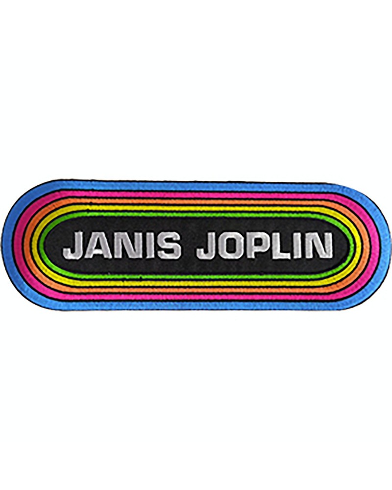 Janis Joplin KMET 9.5"x3.25" Oversized Patch $5.78 Accessories