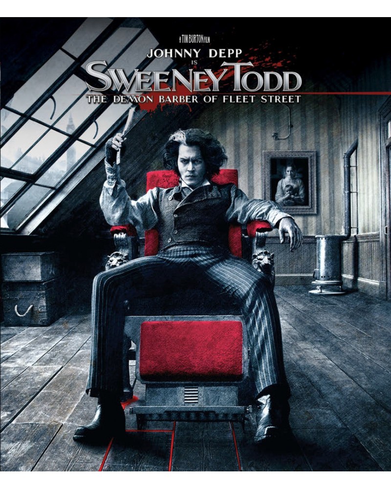 Sweeney Todd Blu-ray $4.40 Videos