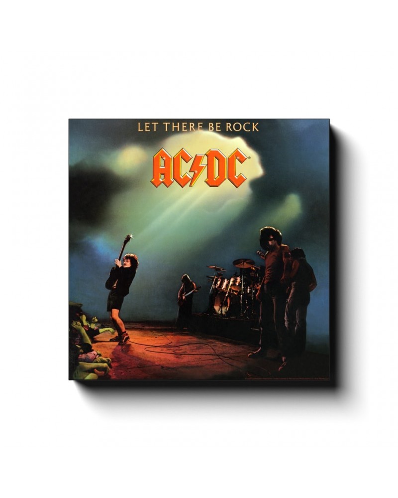 AC/DC Wall Art | Let There Be Rock Album Cover Canvas Wrap $22.98 Decor