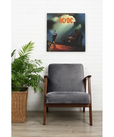 AC/DC Wall Art | Let There Be Rock Album Cover Canvas Wrap $22.98 Decor