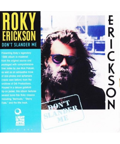 Roky Erickson DON'T SLANDER ME CD $6.04 CD