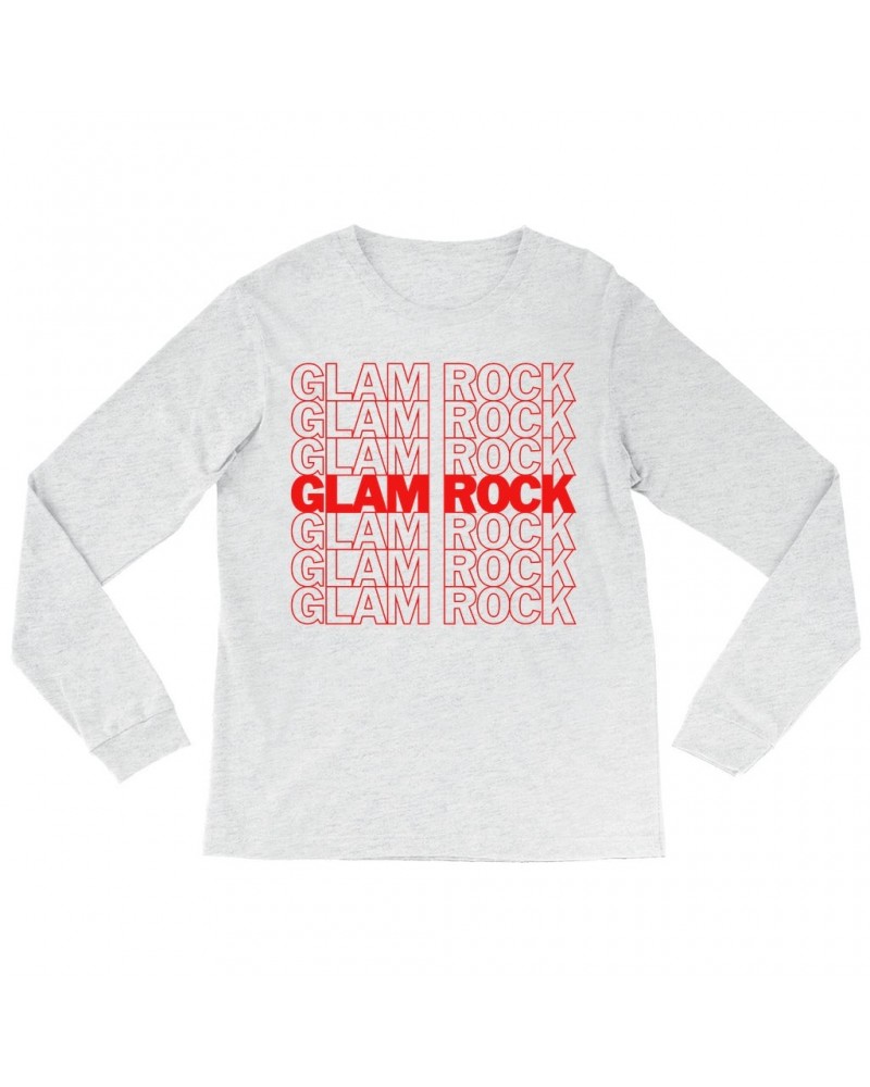 Music Life - Glam Rock Music Life Long Sleeve Shirt | Glam Rock On Repeat Music Life Shirt $7.73 Shirts