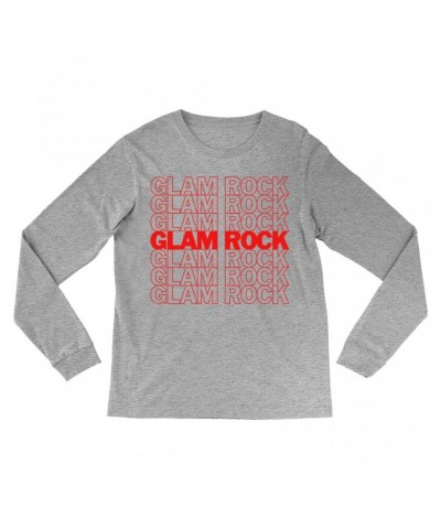 Music Life - Glam Rock Music Life Long Sleeve Shirt | Glam Rock On Repeat Music Life Shirt $7.73 Shirts