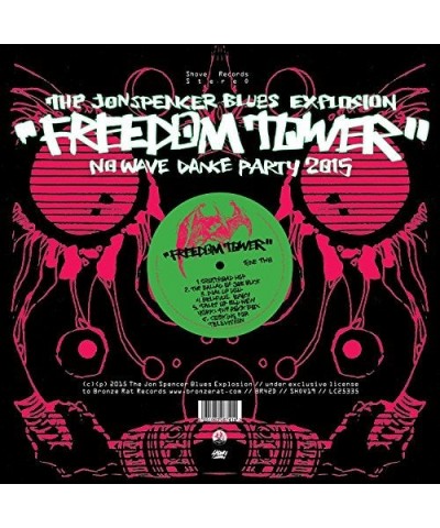 Jon Spencer Freedom Tower-No Wave Dance Party 2015 Vinyl Record $12.82 Vinyl