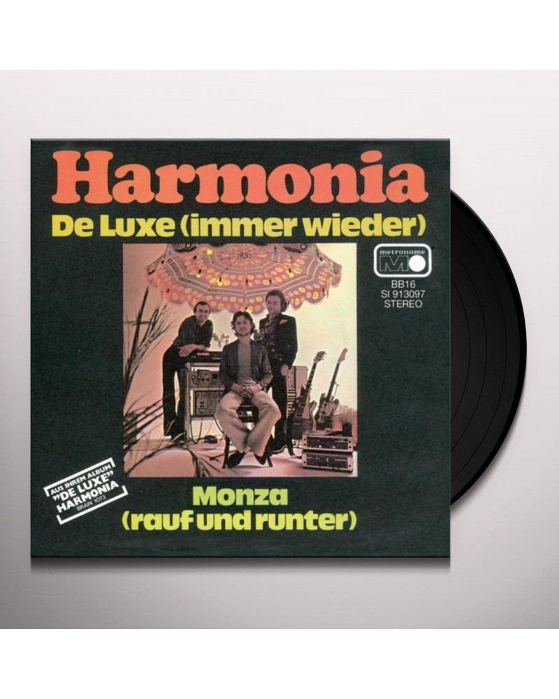 Harmonia DE LUXE (IMMER WIEDER) / MONZA (RAUF UND RUNTER) Vinyl Record $6.90 Vinyl