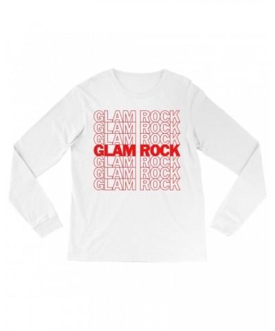 Music Life - Glam Rock Music Life Long Sleeve Shirt | Glam Rock On Repeat Music Life Shirt $7.73 Shirts