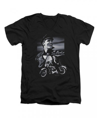 Elvis Presley T Shirt (Slim Fit) | MOTORCYCLE Slim-fit Tee $5.89 Shirts