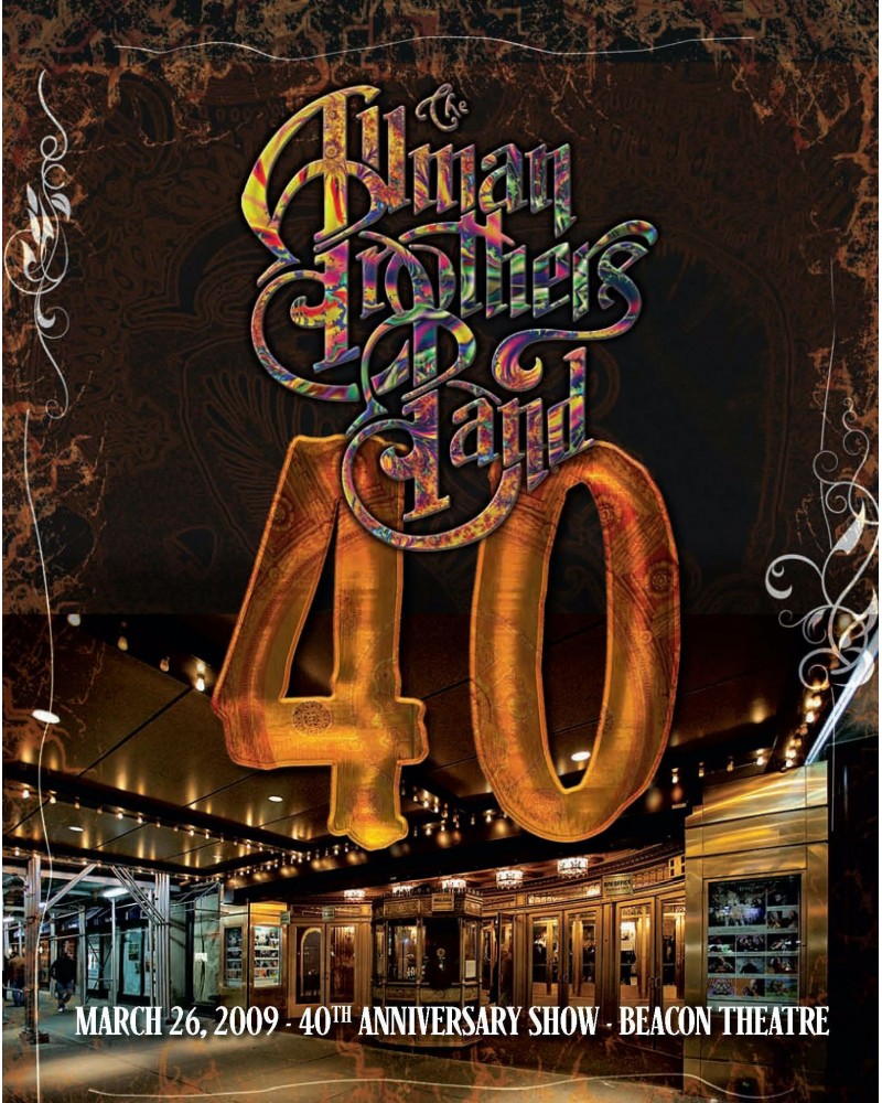 Allman Brothers Band 40: 40TH ANNIVERSARY SHOW LIVE AT BEACON THEATRE DVD $9.25 Videos