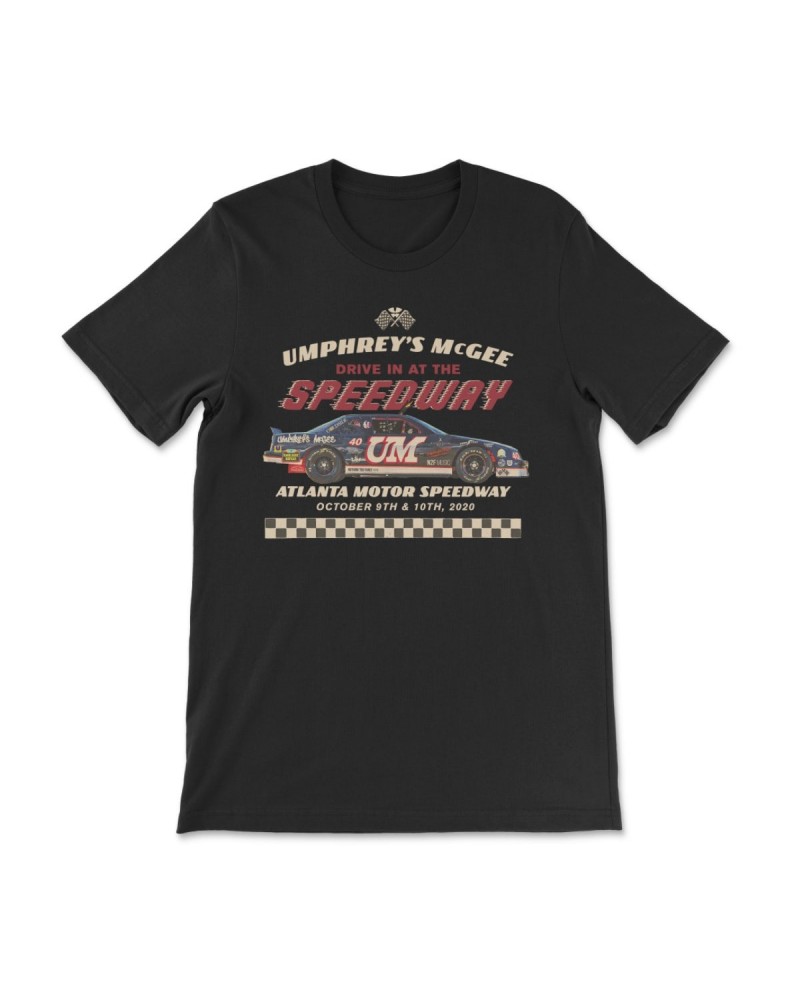 Umphrey's McGee Checkered Speedway T-Shirt $4.95 Shirts