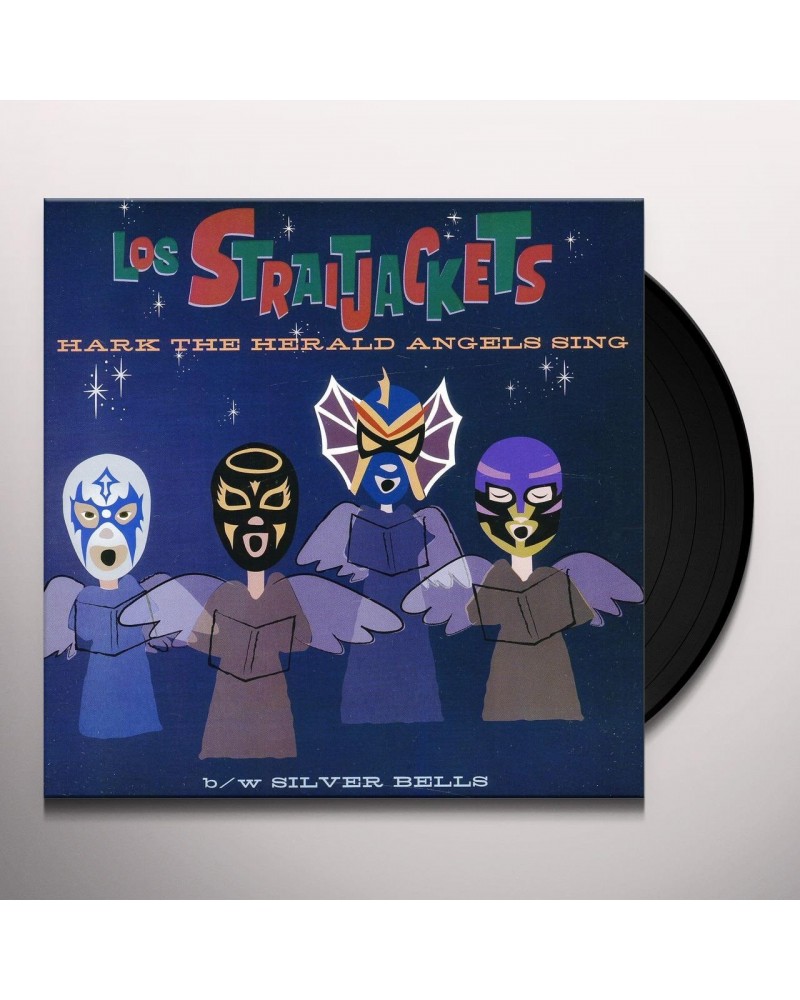 Los Straitjackets HARK THE HERALD ANGELS SING Vinyl Record $3.08 Vinyl