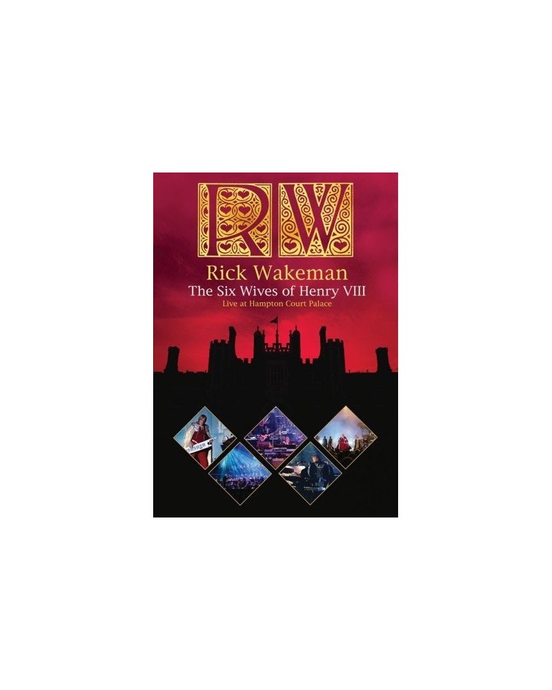 Rick Wakeman SIX WIVES OF HENRY VIII: LIVE AT HAMPTON COURT DVD $5.16 Videos