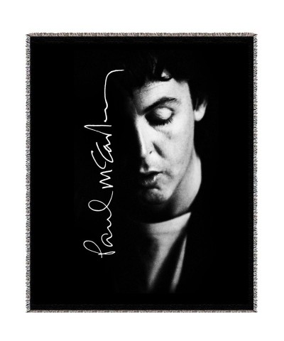 Paul McCartney Shadows Woven Blanket $50.60 Blankets