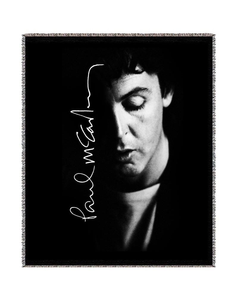 Paul McCartney Shadows Woven Blanket $50.60 Blankets