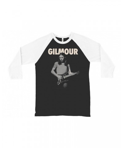 David Gilmour 3/4 Sleeve Baseball Tee | Young an Bold Logo Shirt $9.58 Shirts