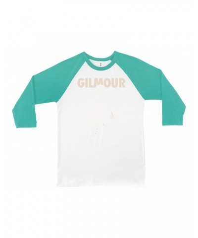 David Gilmour 3/4 Sleeve Baseball Tee | Young an Bold Logo Shirt $9.58 Shirts