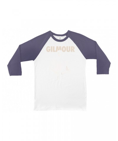 David Gilmour 3/4 Sleeve Baseball Tee | Young an Bold Logo Shirt $9.58 Shirts