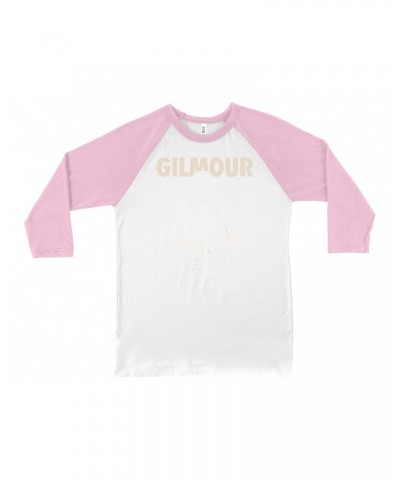 David Gilmour 3/4 Sleeve Baseball Tee | Young an Bold Logo Shirt $9.58 Shirts