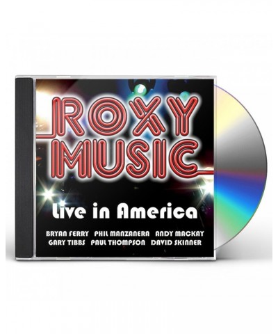 Roxy Music LIVE IN AMERICA CD $12.47 CD