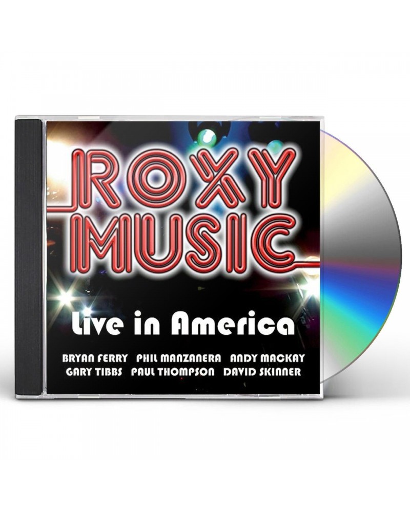 Roxy Music LIVE IN AMERICA CD $12.47 CD