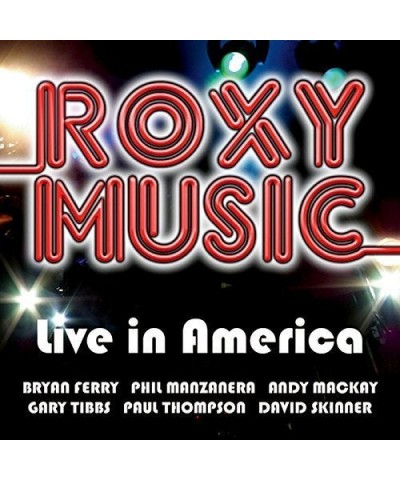 Roxy Music LIVE IN AMERICA CD $12.47 CD