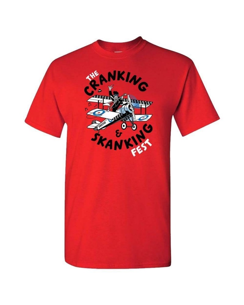 Mighty Mighty Bosstones Crankin' Worcester 2018 Red Tour Shirt $9.75 Shirts