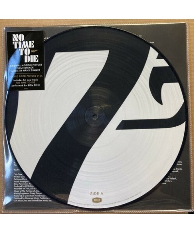 Hans Zimmer NO TIME TO DIE / Original Soundtrack (007 SYMBOL VERSION) Vinyl Record $15.12 Vinyl