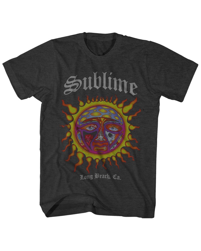 Sublime T-Shirt | 40oz To Freedom Sun Logo Shirt $12.46 Shirts