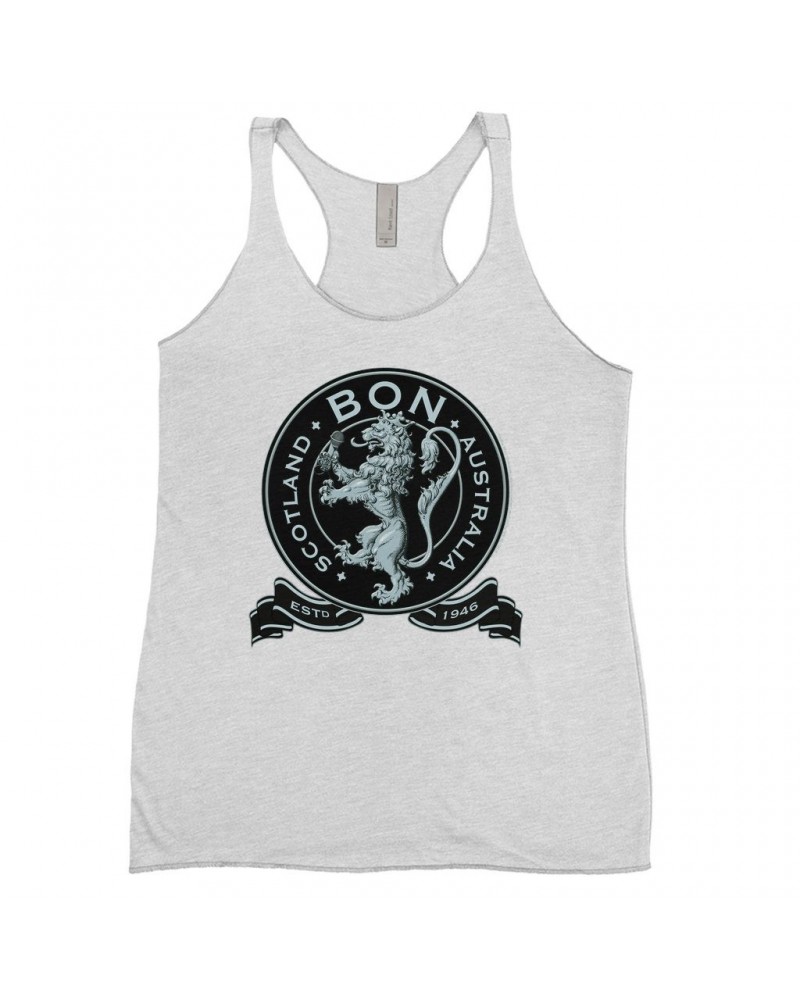 Bon Scott Ladies' Tank Top | Bon Scotland Australia Est 1946 Shirt $13.61 Shirts