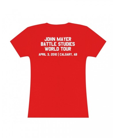 John Mayer Womens Calgary Event T-Shirt $16.10 Shirts