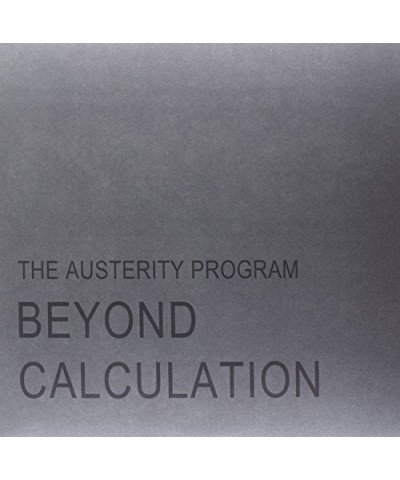 The Austerity Program Beyond Calculation Vinyl Record $8.41 Vinyl