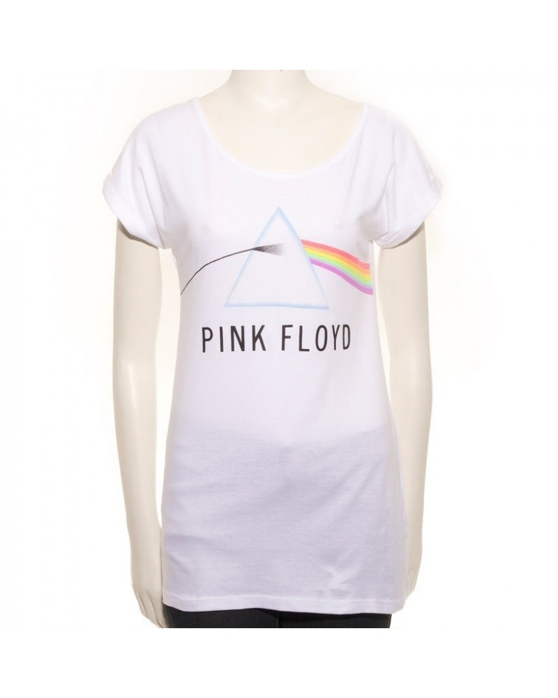 Pink Floyd Ladies Back Strap Prism T-Shirt $11.48 Shirts