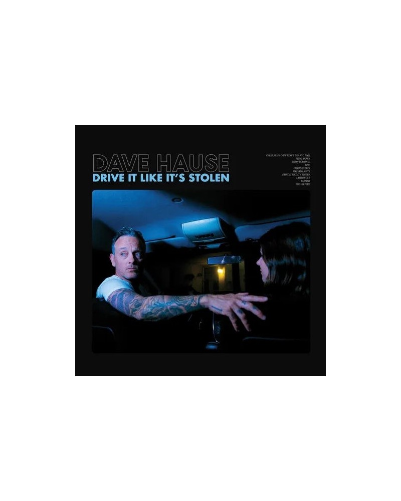 Dave Hause Drive It Like It's Stolen (Cyan Blue) Vinyl Record $10.80 Vinyl