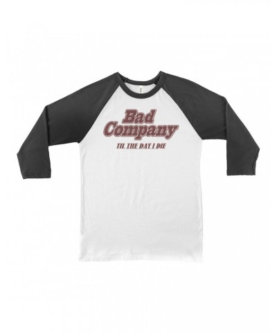 Bad Company 3/4 Sleeve Baseball Tee | Til The Day I Die Shirt $11.38 Shirts