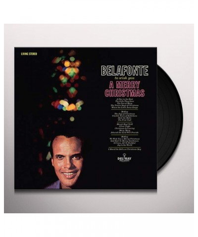 Harry Belafonte To Wish You A Merry Christmas Vinyl Record $9.00 Vinyl