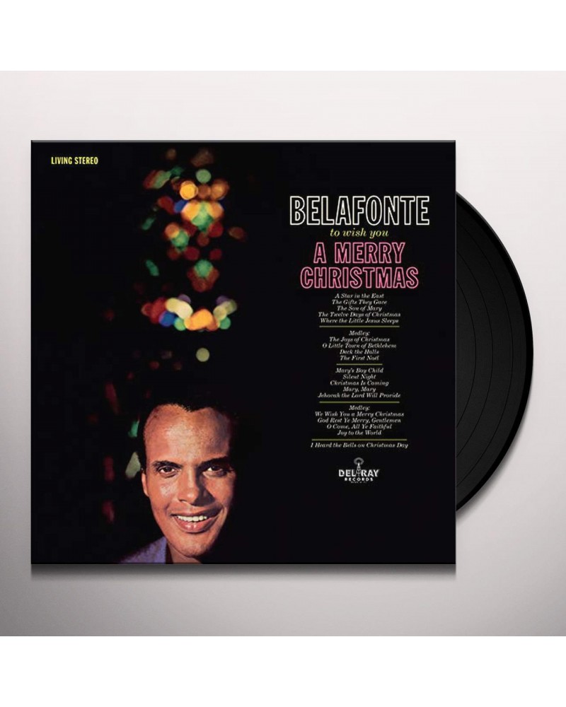 Harry Belafonte To Wish You A Merry Christmas Vinyl Record $9.00 Vinyl