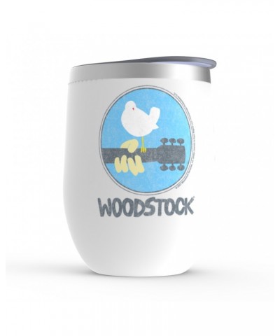 Woodstock Wine Tumbler | Bird And Guitar Stemless Wine Tumbler $10.10 Drinkware