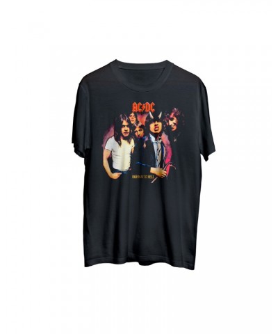 AC/DC Highway To Hell Faded Black Athletic T-Shirt $9.25 Shirts