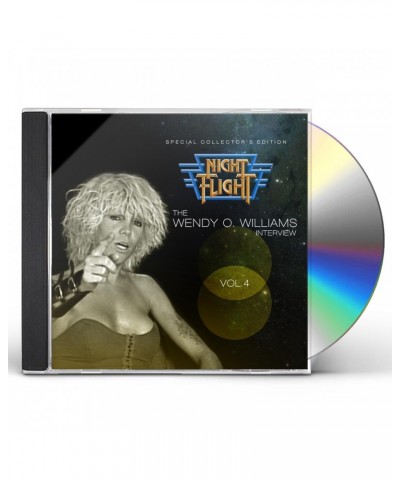 Wendy O. Williams NIGHT FLIGHT INTERVIEW CD $5.45 CD