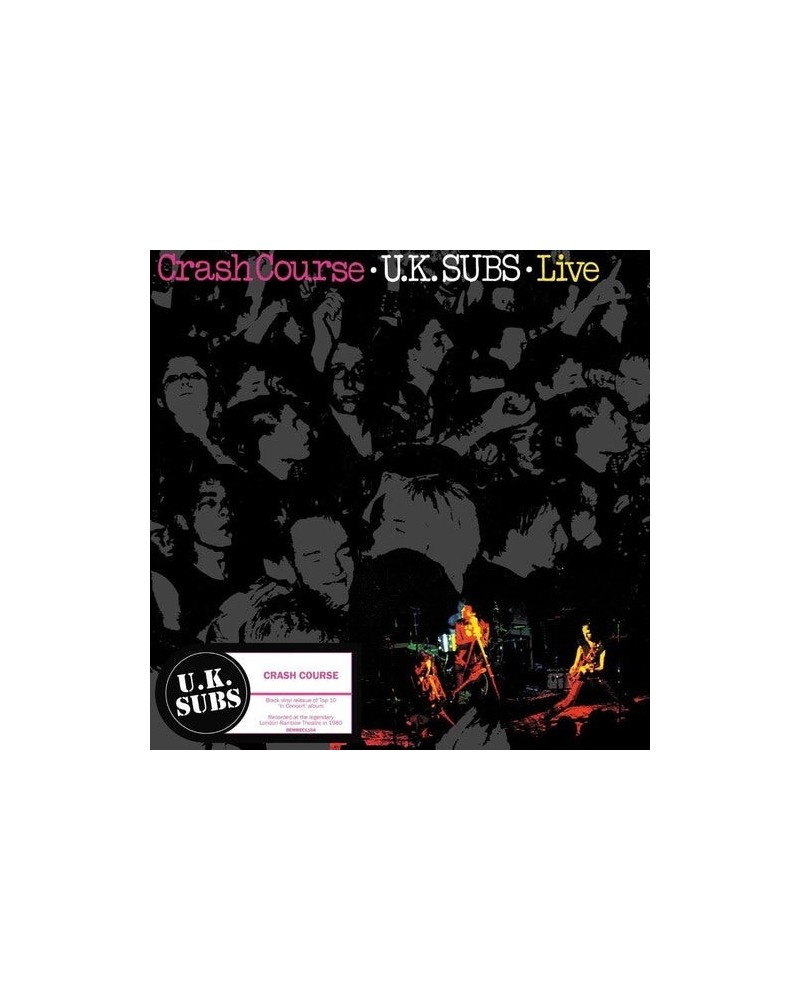 U.K. Subs CRASH COURSE Vinyl Record $11.13 Vinyl