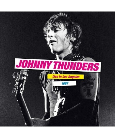 Johnny Thunders LIVE IN LOS ANGELES 1987 Vinyl Record $13.68 Vinyl